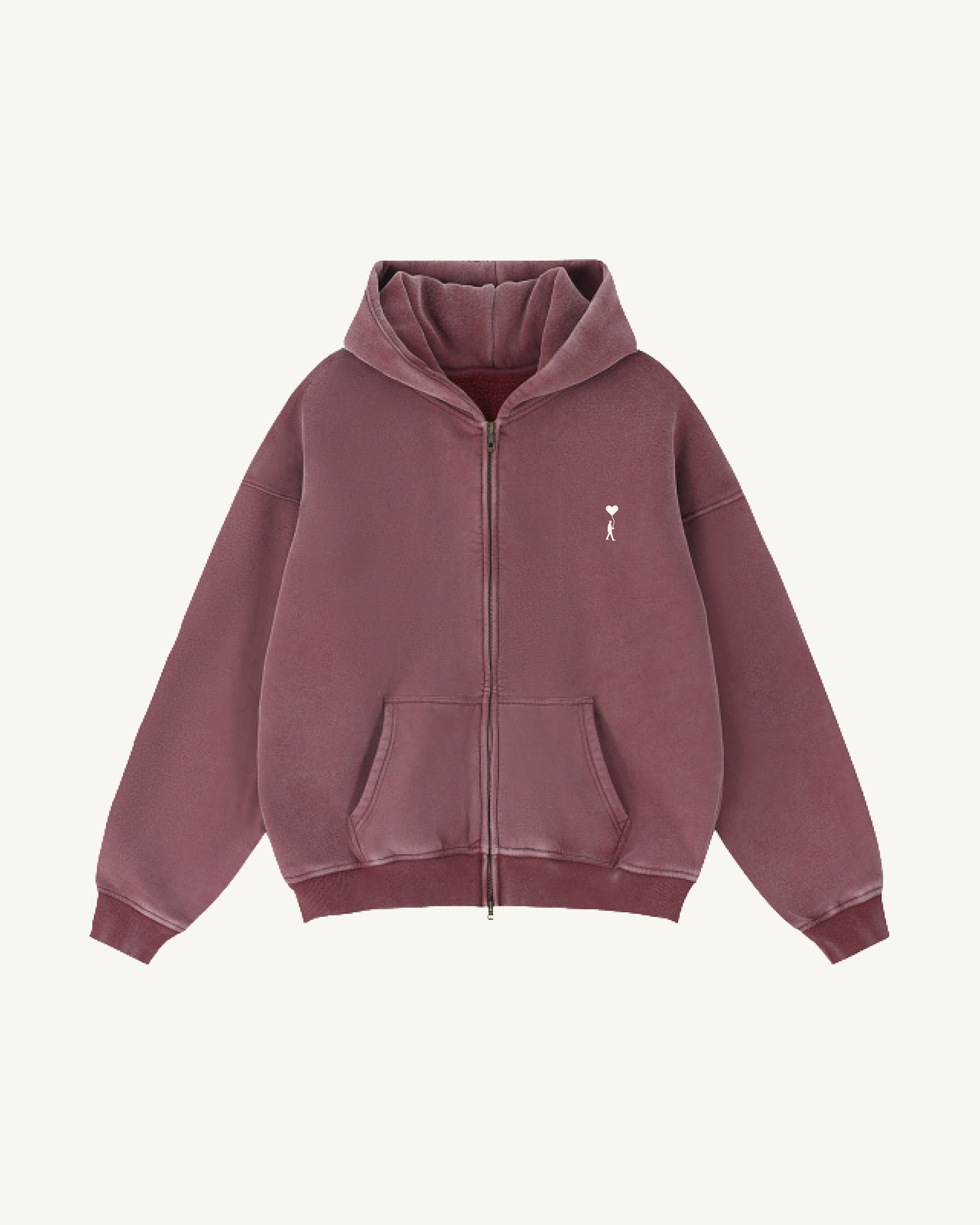 Alive Unto God Double Zippered Hoodie — front